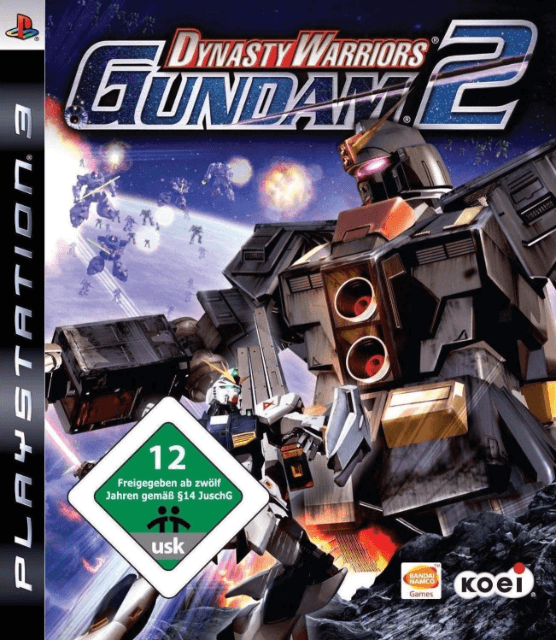 Dynasty Warriors: Gundam 2 box art for Playstation 3